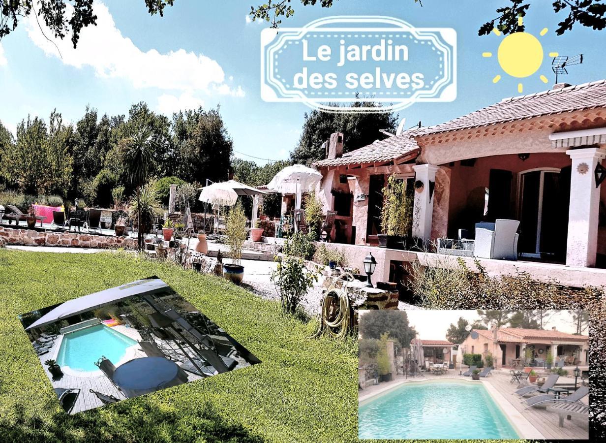 德拉吉尼昂Le Jardin Des Selves住宿加早餐旅馆 外观 照片